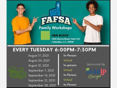 Looking for Money for College? H & R BLOCK PRESENTS: 'FAFSA Family Workshops'