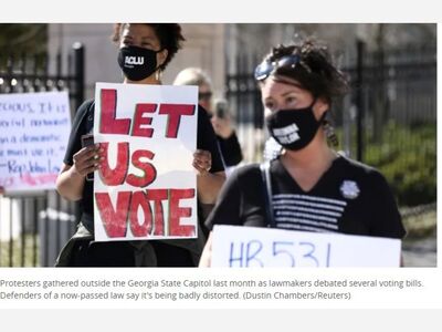 Georgia Jim Crow 2.0 -vs-  Those  Calling It Jim Crow 2.0 ...