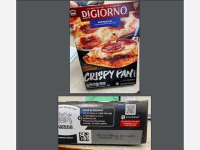 Nestlé USA Recall: Frozen DiGiorno Crispy Pan Crust Pepperoni Pizza Due to Misbranding and Undeclared Allergens