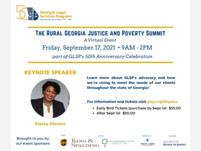 The Rural Georgia Justice and Poverty Summit