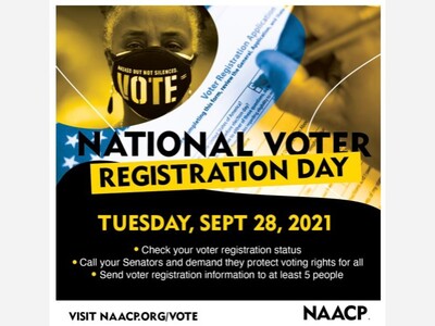TODAY! is National Voter Registration Day