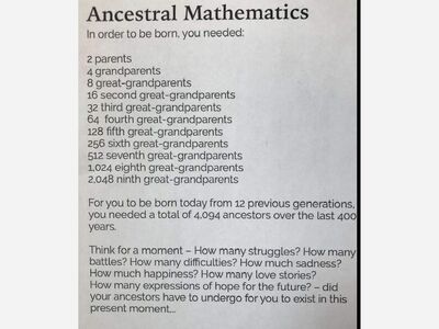 Ancestral Mathematics