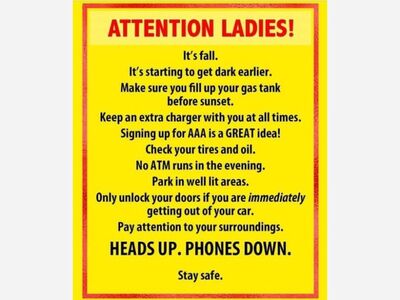 Hey Ladies ... the Days are Getting Shorter!