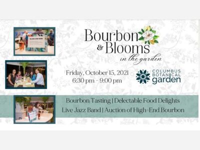 Columbus Botanical Gardens Bourbon and Blooms in the Garden