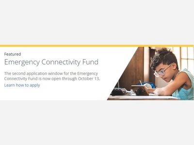 Public Broadband Benefit: Second Wave of Emergency Connectivity Funding Announced! Opens 9/28 - 10/13