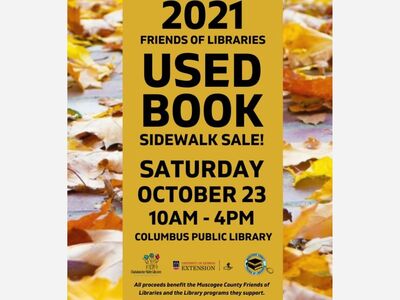 Friends of Libraries Used Book Sidewalk Sale