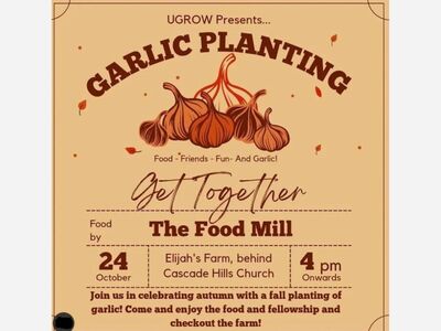 The Food Mill and UGROW Presents ... Garlic Planting