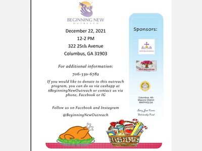 Beginning New Outreach Christmas Giveaway