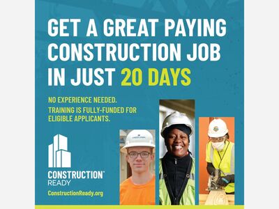 Construction Jobs: Training Included