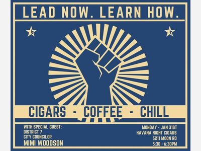 LEAD NOW: Cigars. Coffee. Chill.