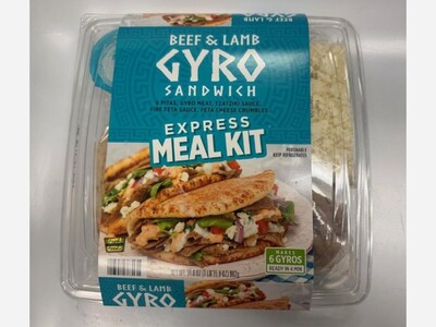 Meal Kits Sold at Sam's Club et al Recalled Nationwide Due to Salmonella Contamination