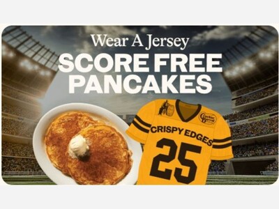 Say What? Free Pancakes from Uncle Herschel? Say it is so...
