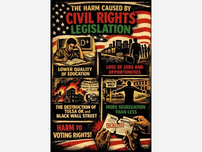 How Civil Rights Legislation Seems to Have Done More Damage Than Good to Black Communities
