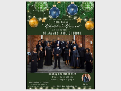 St James AME Church 30th Annual Christmas Concert